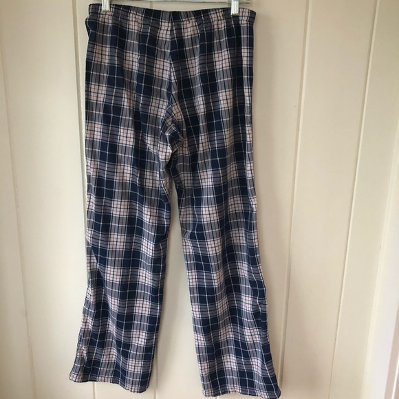 AERIE Navy, White & Red Plaid Pajama Bottoms - Picture 4 of 14
